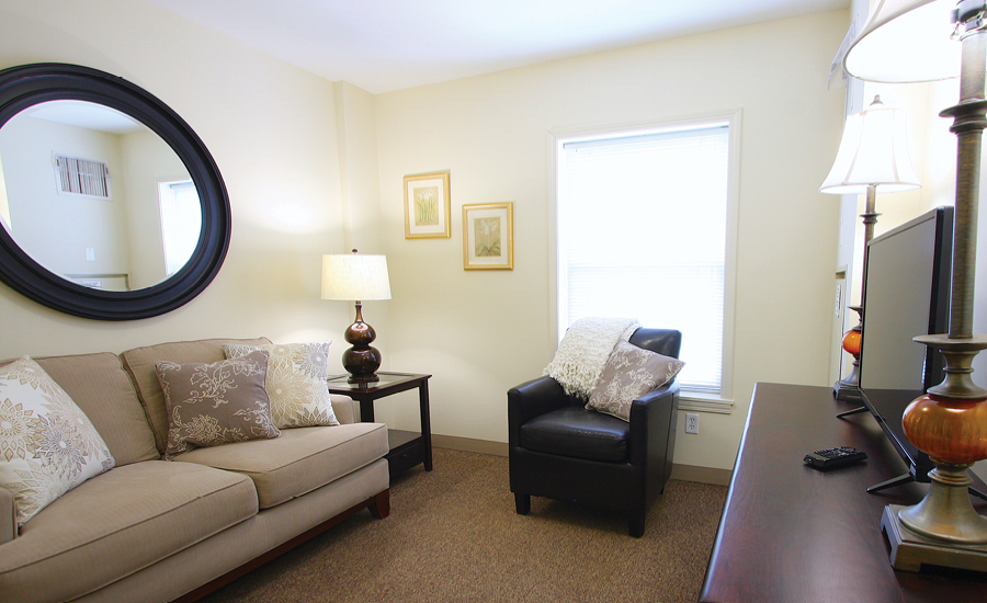 Interior Shot of victorian village Independent living Apartments