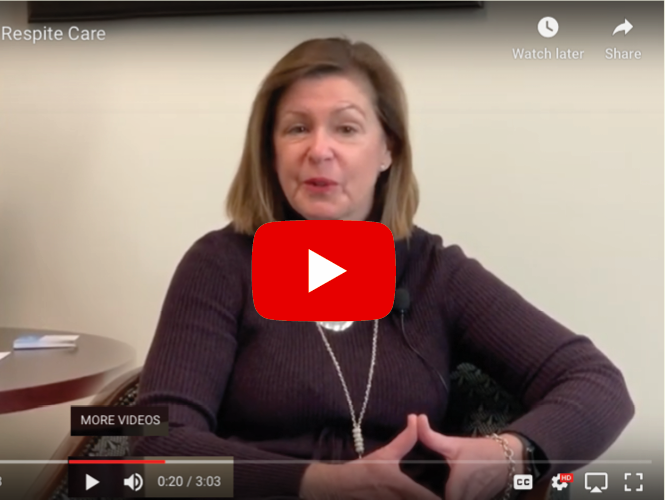 video clip of Terri Maxeiner discussing senior care