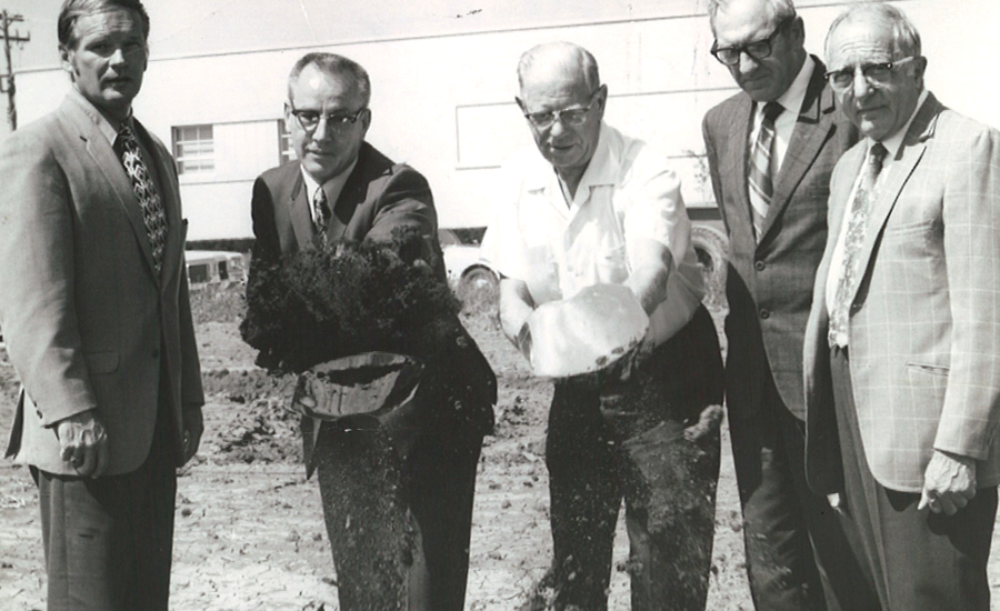 providence founders in the 1970s groundbreaking of new wing