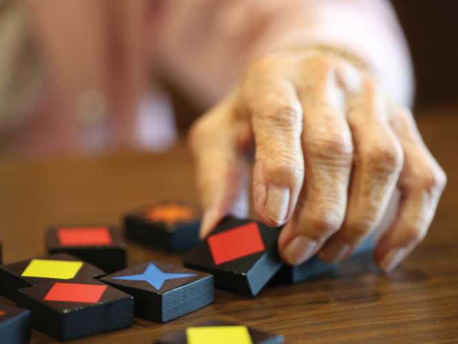 playing board games